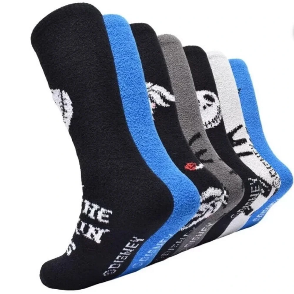 The Nightmare Before Christmas Socks  7 Days Of Cozy Crew Socks 6-12 New